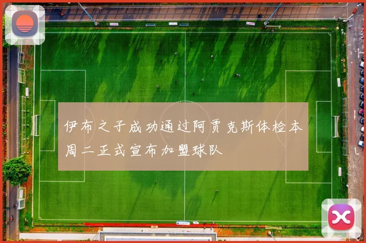 伊布之子成功通过阿贾克斯体检本周二正式宣布加盟球队